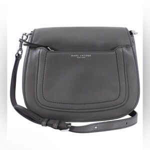 MARC JACOBS Leather Recruit Nomad Crossbody Pbl Mini Empire Messenger Saddle Bag